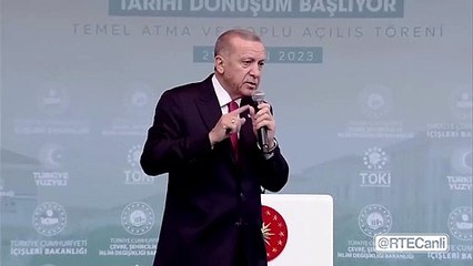 Cumhurbaşkanı Erdoğan: "Bu kardeşiniz iktidarda olduğu sürece faiz yükselemez." (21 Nisan 2023)