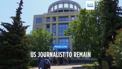 Moscow court rules US reporter Evan Gershkovich must remain in jail until late August