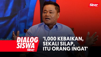 Jadi orang politik hati kena kental