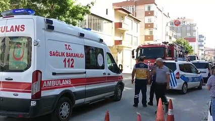 Tekirdağ'da korkutan yangın: 6 katlı binanın çatısı yandı