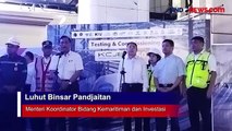 Momen Luhut Jajal Kereta Cepat Jakarta-Bandung, Sebut Sebagai Lompatan Teknologi