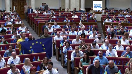 Download Video: L'Ucraina soddisfa due dei sette criteri per avviare i negoziati di adesione all'Ue