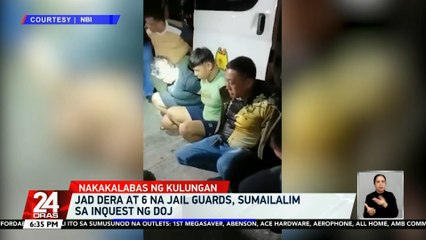 Download Video: Mga nagsabwatan umano para makalabas ang isang detainee ng NBI, inaalam na ng DOJ kung sino | 24 Oras