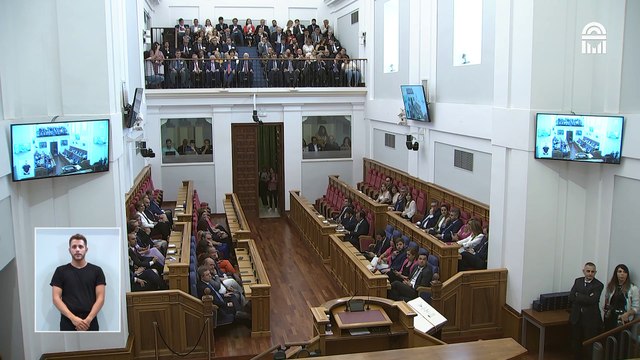 Bellido revalida su cargo de presidente de las Cortes en Castilla-La Mancha