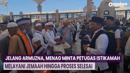 Jelang Armuzna, Menag Minta Petugas Istikamah Melayani Jemaah hingga Proses Selesai