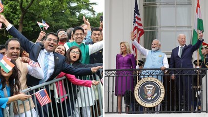 व्हाइट हाउस में PM नरेंद्र मोदी का भव्य स्वागत, कही ये खास बात