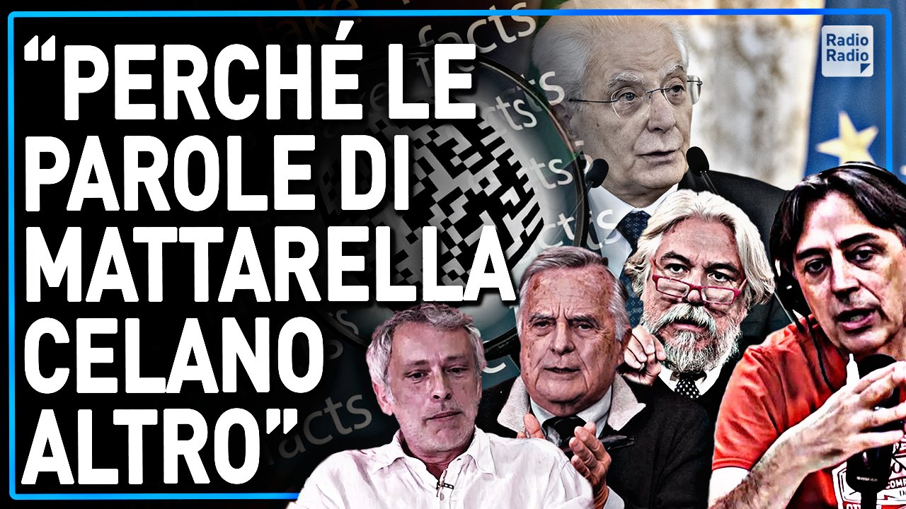 Pluralismo, dietro le parole di Mattarella si cela un altro significato? ▷ "Dichiarazioni fortissime"