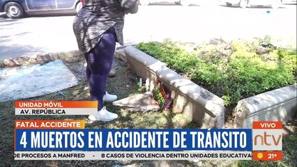 Suben a cuatro los fallecidos por la colisión múltiple en la avenida República