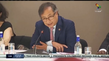 Gustavo Petro: Creo que es momento de financiar un nuevo Plan Marshall para superar la crisis climática