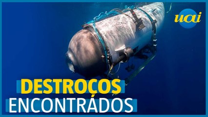 'Destroços' são encontrados em busca por submarino