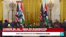 Reunión Biden-Modi: acuerdos bilaterales que reforzarían la relación entre ambos países