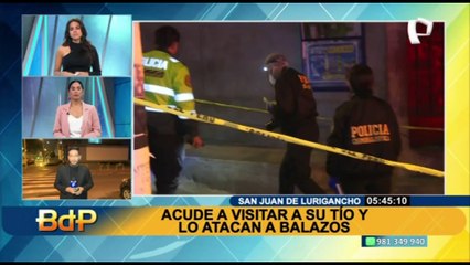SJL: Hombre resultó herido tras ataque de presuntos sicarios