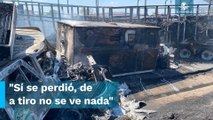 Chofer graba momento exacto del accidente en Lagos de Moreno, Jalisco