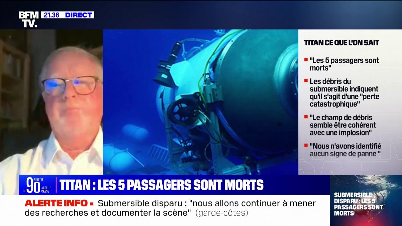"Paul-Henri faisait partie de ces gens que je jugeais comme indestructibles", l'archéologue Michel L'Hour rend hommage au Français décédé dans le Titan