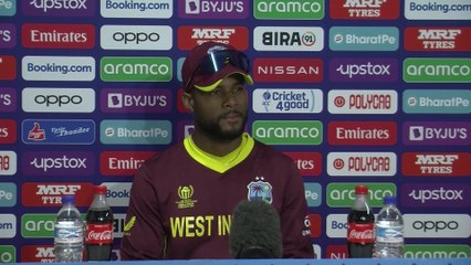 Captain Shai Hope's reaction to West Indies dominant 101 run over Nepal