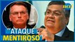 Flávio Dino repudia fala de Bolsonaro: 'ataque mentiroso'