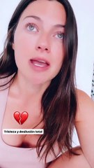 El llanto de Jujuy Jiménez tras la infidelidad de su novio