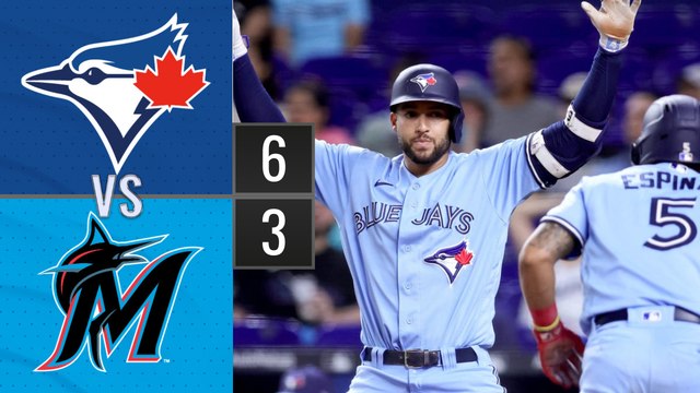 Resumen Azulejos de Toronto vs Marlins de Miami | MLB 21-06-2023
