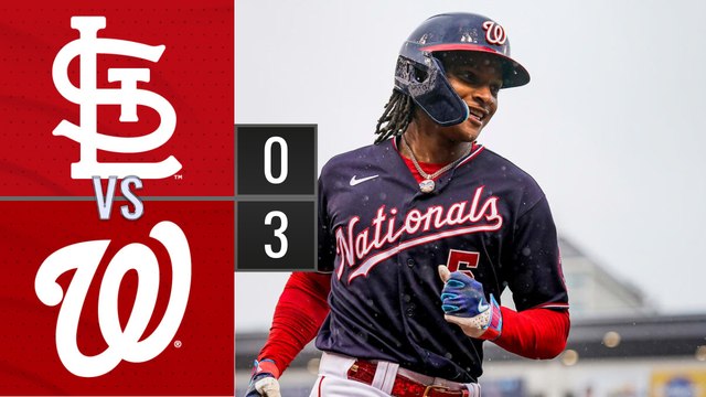 Resumen Cardenales de San Luis vs Nacionales de Washington | MLB 21-06-2023