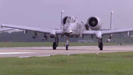 Elephant Walk  Formation by A-10 Thunderbolt II