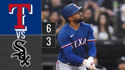 Resumen Rangers de Texas vs Medias Blancas de Chicago | MLB 21-06-2023