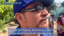 Toman primaria en Sayula de Alemán; tesorera y 200 mil pesos se encuentran 'desaparecidos'
