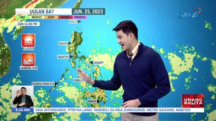 Download Video: Pag-ulan sa Metro Manila, mataas pa rin ang tsansang maranasan sa bandang hapon at gabi; Malaking bahagi ng bansa, posibleng ulanin sa weekend - Weather update today as of 6:23 a.m. (June 23, 2023)| UB