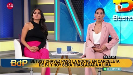 Betssy Chávez: expremier detenida es trasladada hoy a Lima