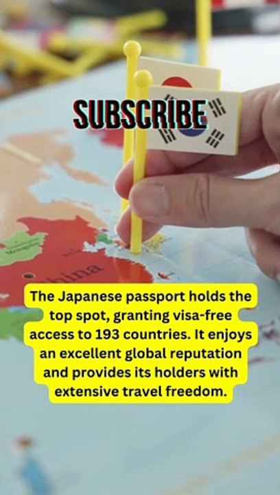 What is the strongest passport in the whole world? #world #passport #viral #2023