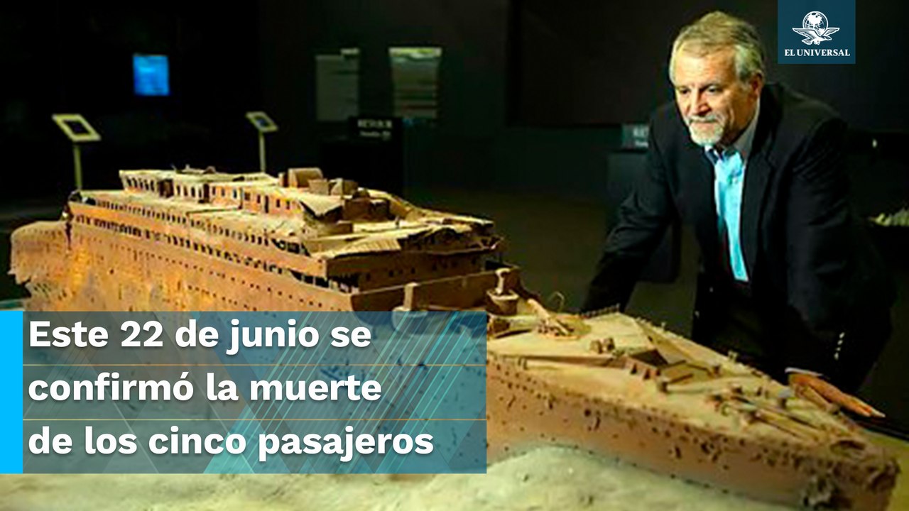 Ellos eran los pasajeros del Titán,sumergible que implosionó en su viaje al Titanic