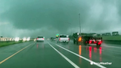 Suspected tornado leaves damage near Denver