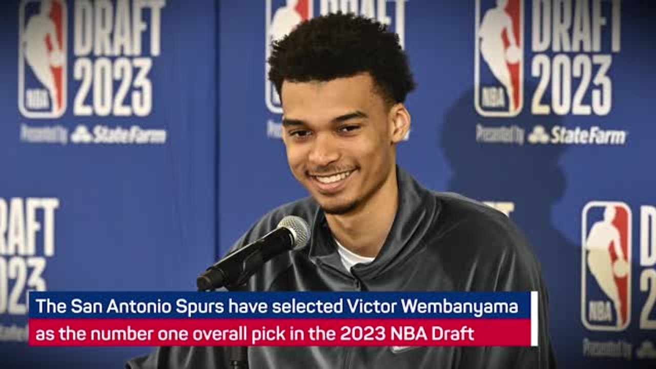 Breaking News - Wembanyama goes first in 2023 Draft
