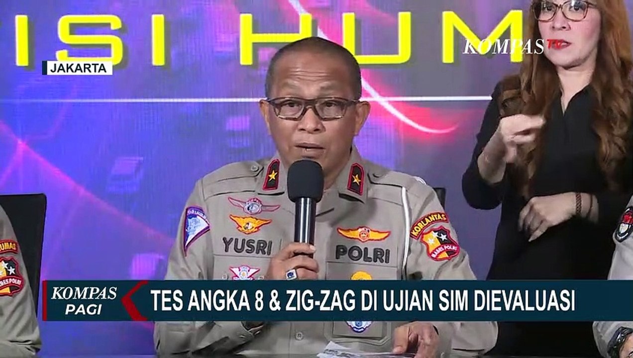 Dianggap Tak Relevan, Tes Lintasan Angka 8 dan Zigzag dalam Ujian Praktik SIM C Akan Dievaluasi