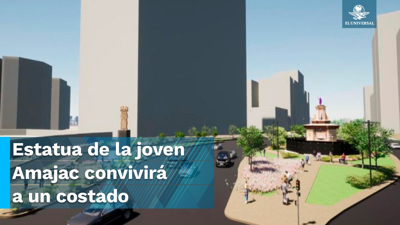 Se queda la antimonumenta en la Glorieta de las Mujeres que Luchan