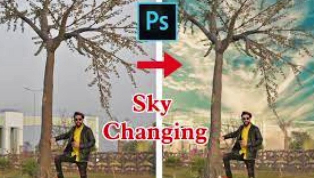 Sky Replacement Photoshop cc 2023 | How to Change Sky in One Minute in Photoshop Tutorial Urdu |Technical Learning