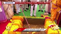 CM KCR Inaugurates Telangana Martyrs Memorial At Tank Bund | V6 News
