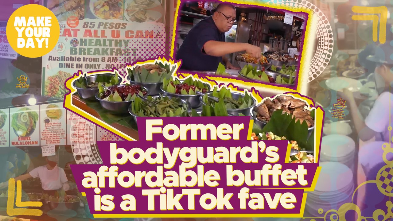 Former bodyguard’s affordable buffet is a TikTok fave | Make Your Day