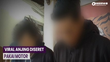 OKEFLASH: Geger Pria di Jambi Seret Anjing