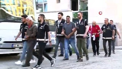 'Kukla 22' operasyonunda yakalanan 24 şüpheli adliyeye sevk edildi