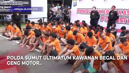 Peringatan Keras! Polda Sumut Bakal Tindak Lebih Tegas Geng Motor dan Begal di Medan