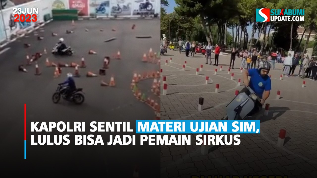 Kapolri Sentil Materi Ujian SIM, Lulus Bisa Jadi Pemain Sirkus - Video ...