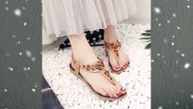 Eid Beautiful Flat Sandals Design 2023 /Latest Flat Sandals Collection / Fancy Chappal 2024