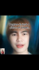 Degree is just a piece of paper, Real education is seen in behavior.
