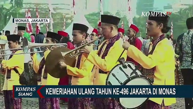 HUT ke-496 Jakarta: Transjakarta, MRT, dan LRT Bayar Rp 1