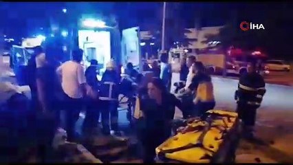 Isparta’da kontrolden çıkan araç ağaca çarptı: 1’i ağır 2 yaralı