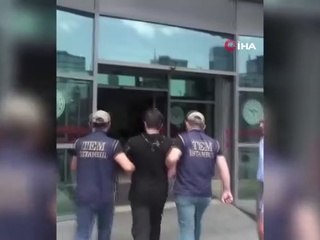 Sansasyonel eylem planı yaptığı belirlenen terörist yakalandı