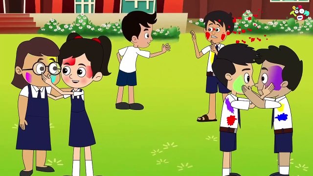 Holi - Festival of Colors _ Happy Holi _ Animated Stories _ English Cartoon Stories _ PunToon Kids