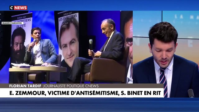 Un militant de la CGT interpellé après des insultes antisémites contre Eric Zemmour : Sophie Binet la patronne du syndicat s'en amuse et commente avec un smiley qui est mort de rire