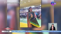 Ate ng isang pumanaw na estudyante, dumalo sa kaniyang graduation ceremony | BT