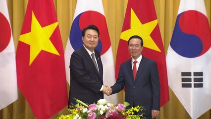 尹 "베트남과 북핵 공조 강화"...트엉 주석과 정상회담 / YTN